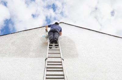 Peinture extérieure à la Framboisière — façades et ravalement